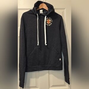 Unisex Brand New Dark Gray Graphic Hoodie Small